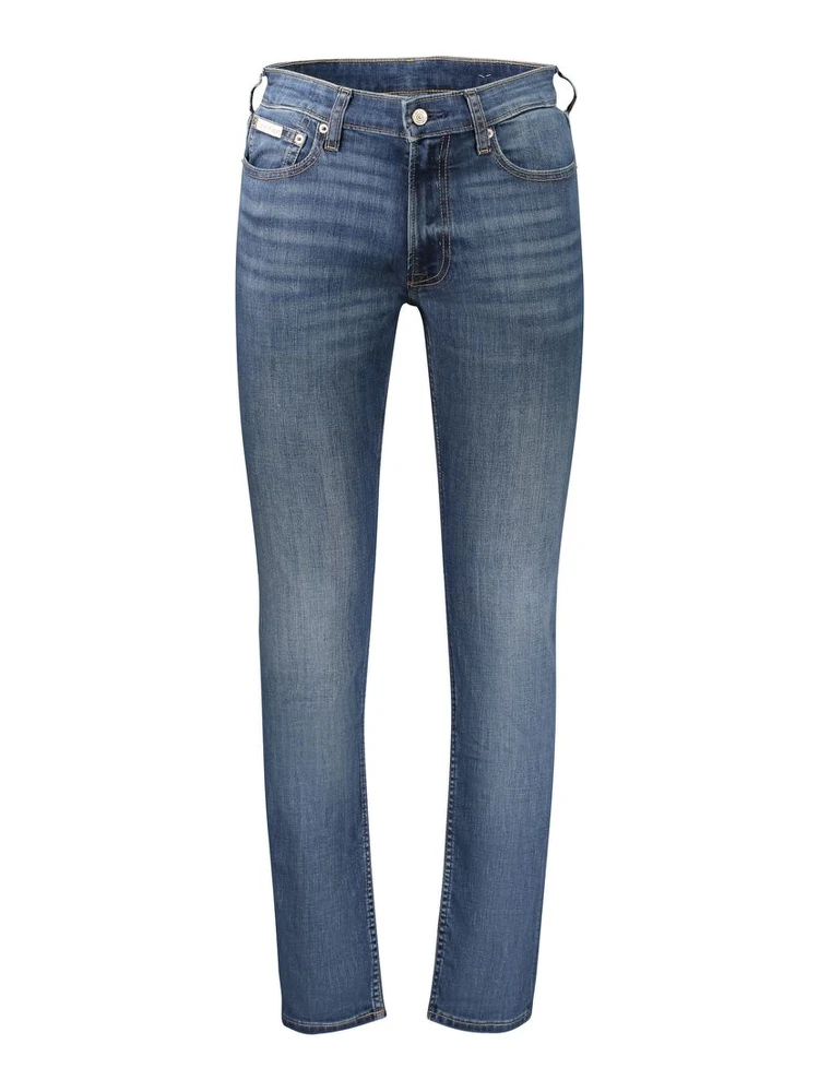 Blue Cotton Men's Jeans