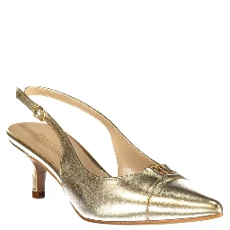Gold Leather Women's Sandal