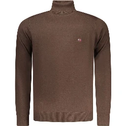 Marrone Poliammide Men Sweater