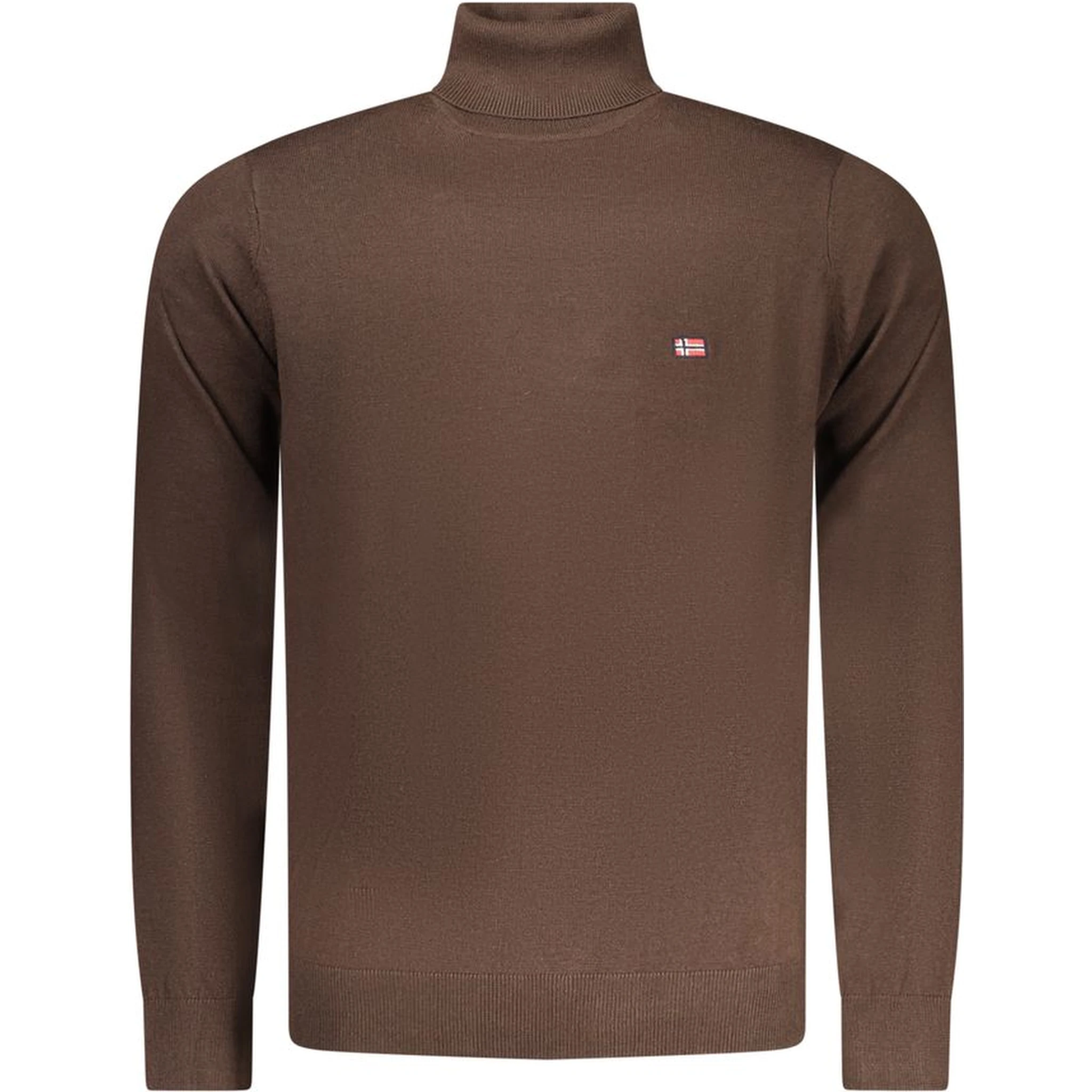 Marrone Poliammide Men Sweater
