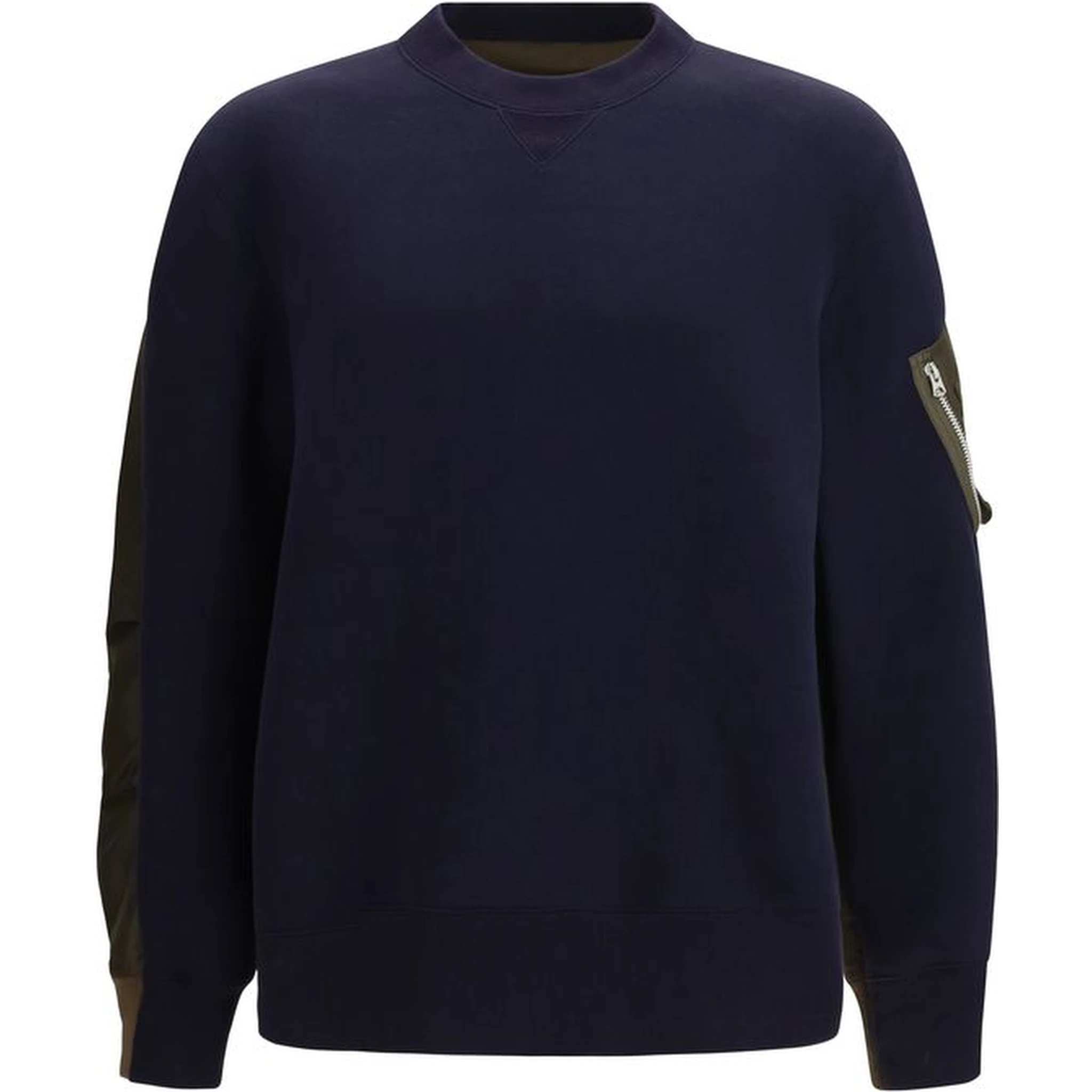 Blue Cotton Sweatshirt