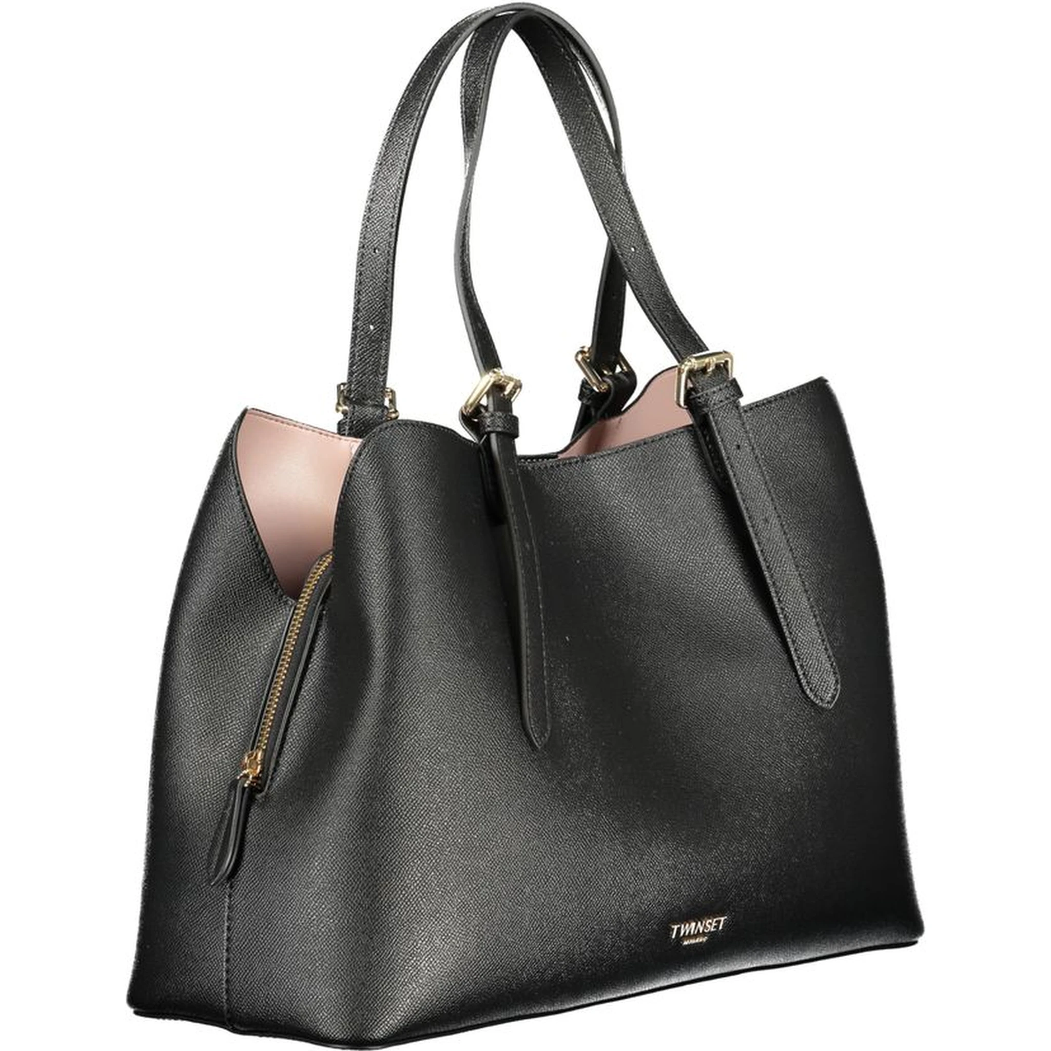 Nero Polyurethane Women Tote