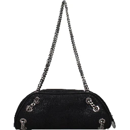 Black Leather Shoulder Bag