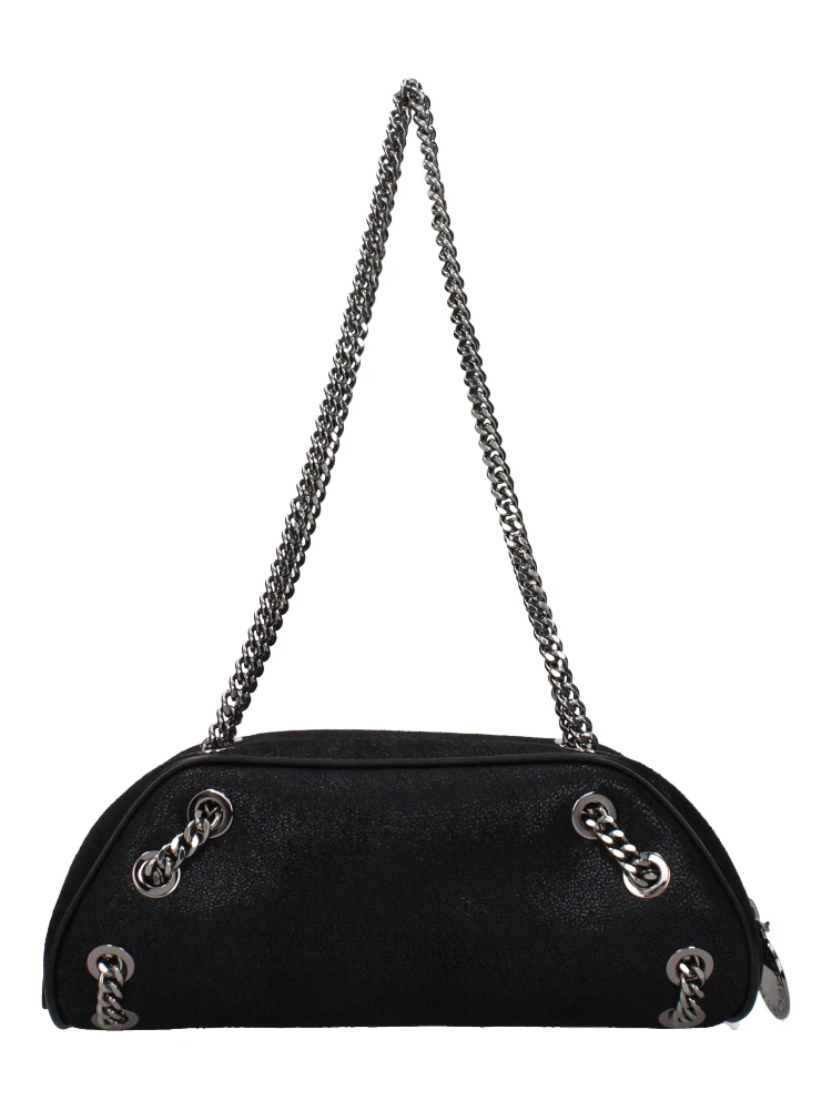Black Leather Shoulder Bag