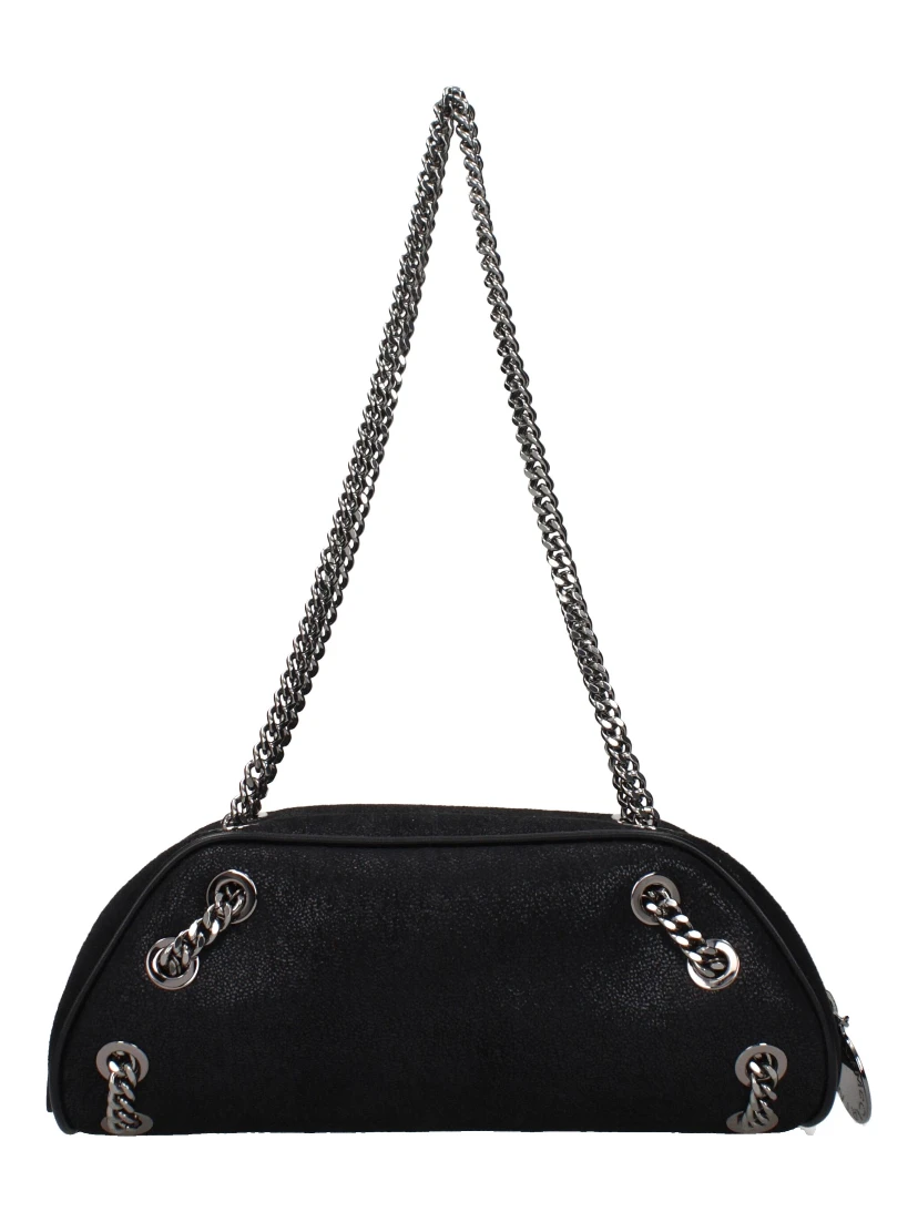 Black Leather Shoulder Bag