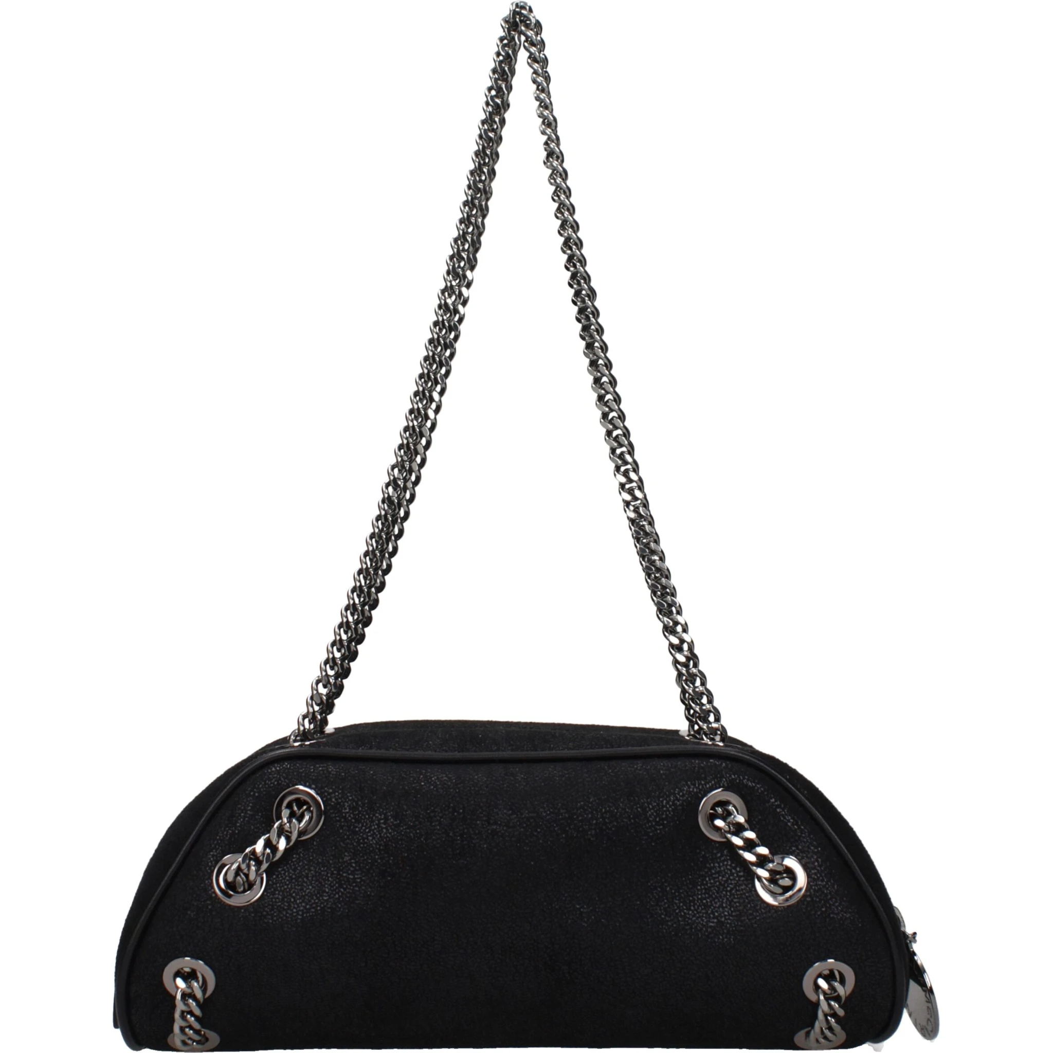 Black Leather Shoulder Bag