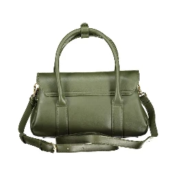 Verde Polyurethane Women Handbag