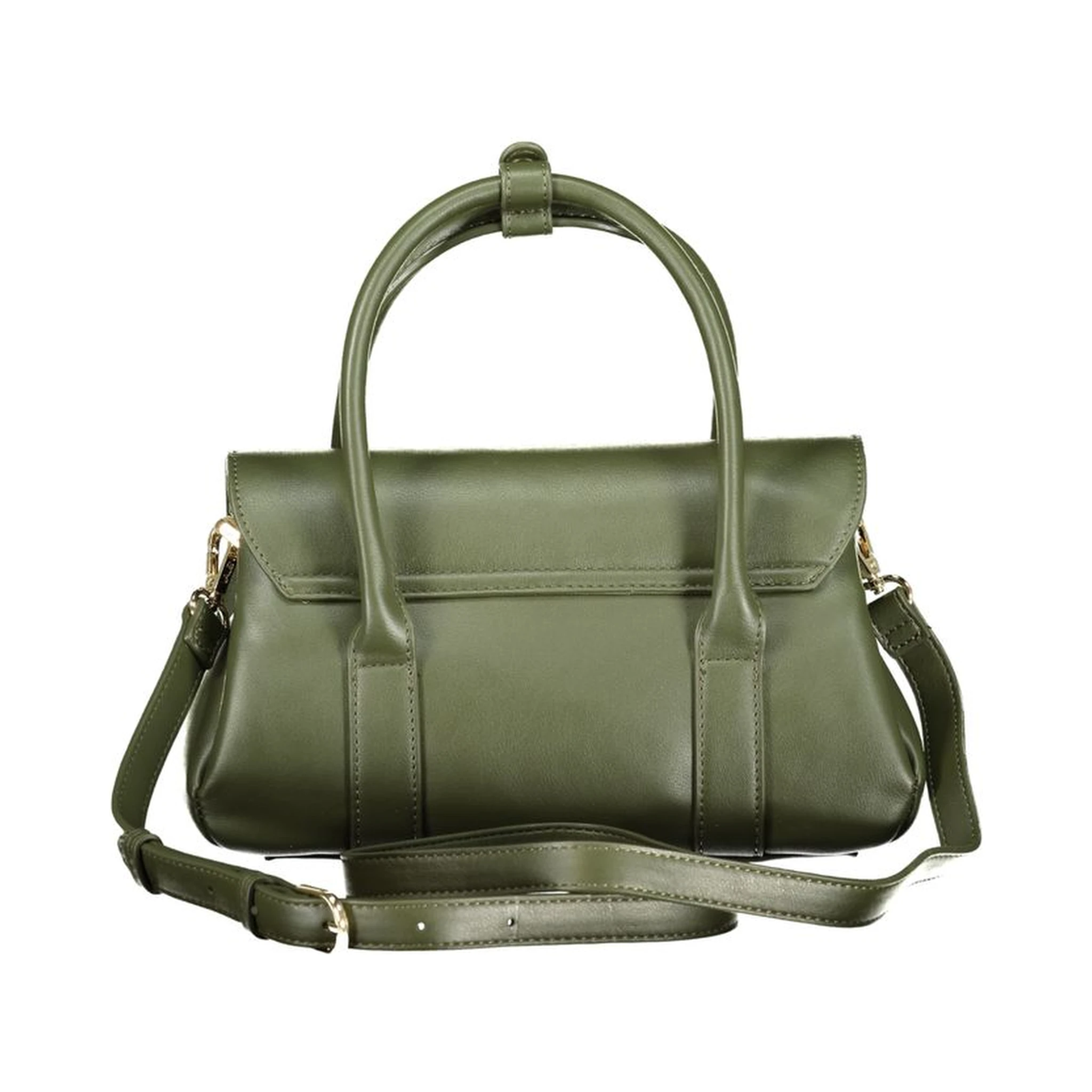 Verde Polyurethane Women Handbag