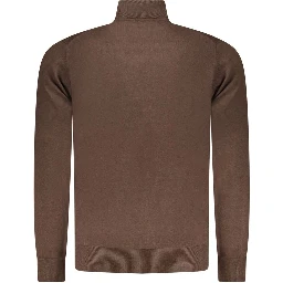 Marrone Poliammide Men Sweater