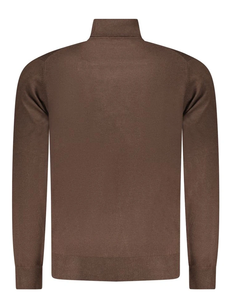 Marrone Poliammide Men Sweater alternative