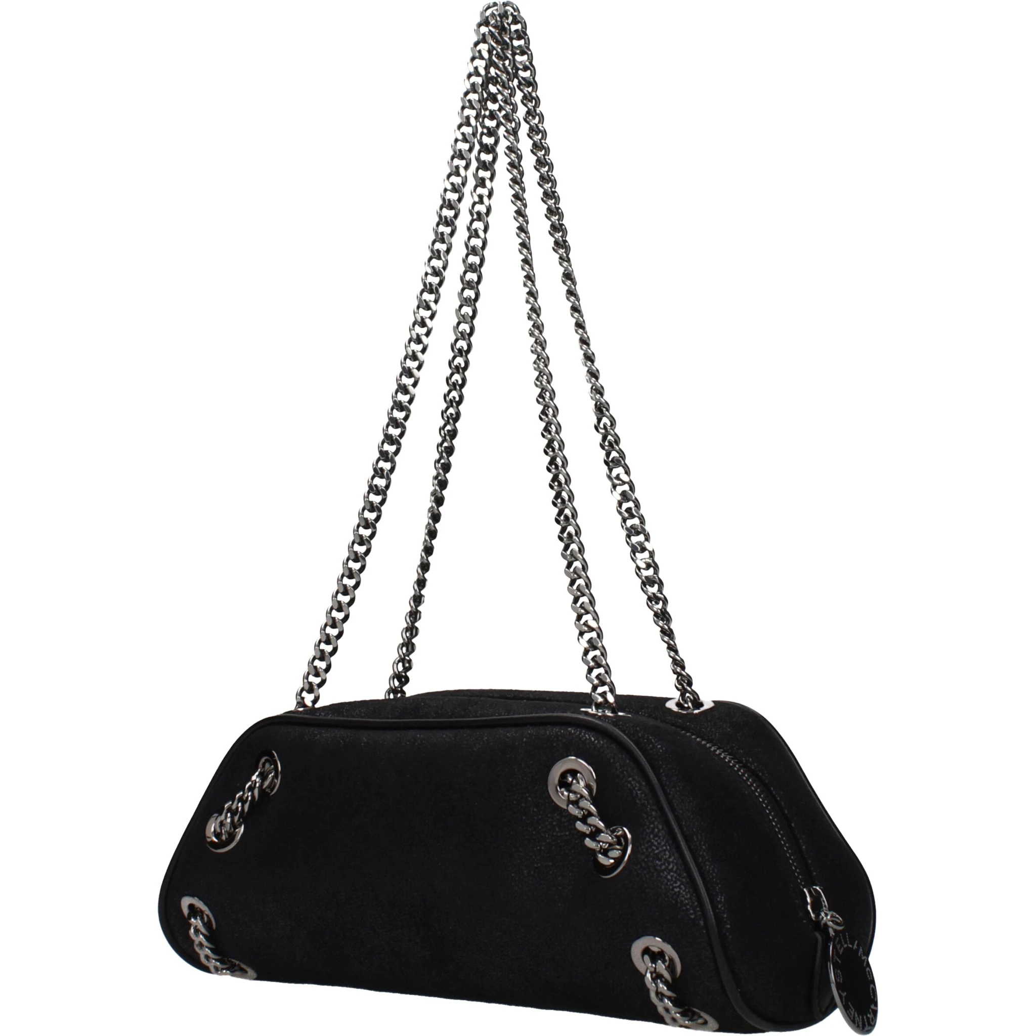 Black Leather Shoulder Bag