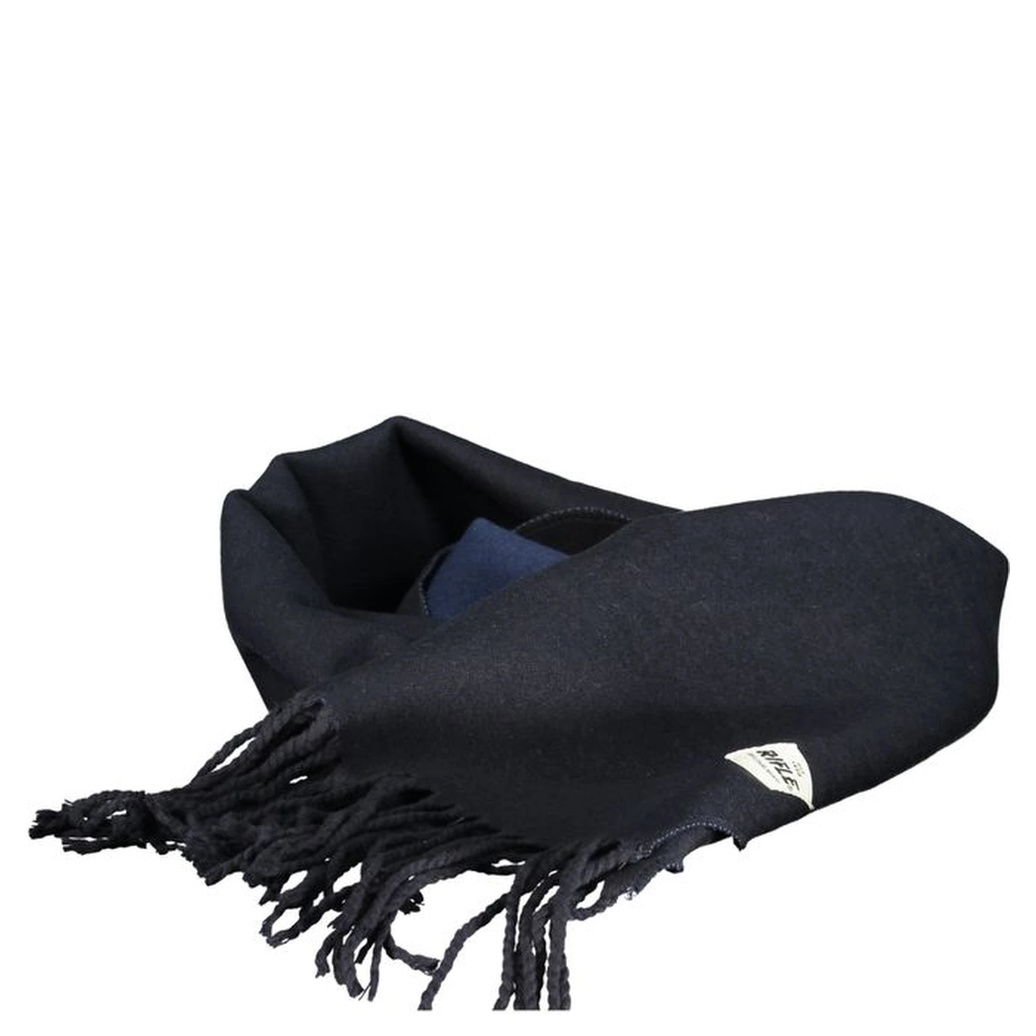 Blue Cotton Men Polo Shirt