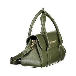 Verde Polyurethane Women Handbag