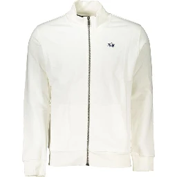 سويت شيرت قطني أبيض