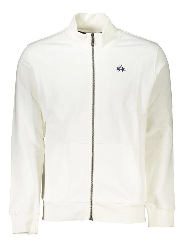 سويت شيرت قطني أبيض