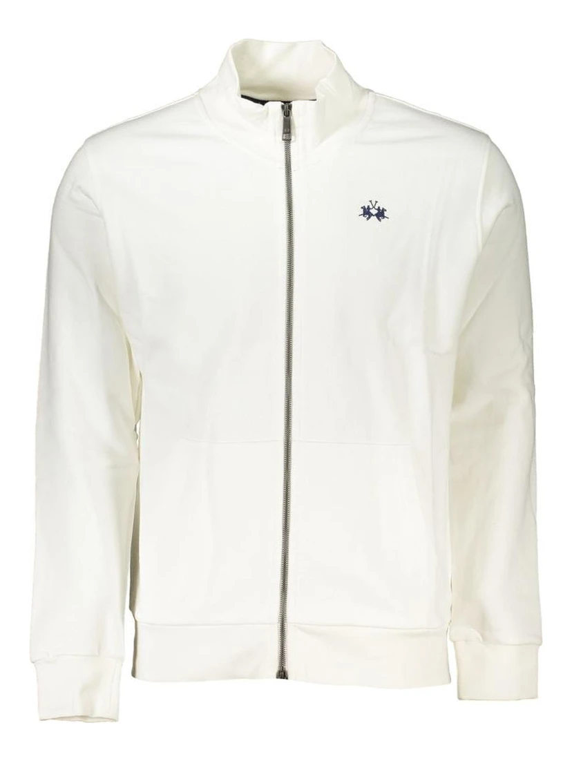 سويت شيرت قطني أبيض