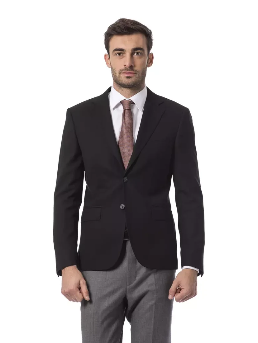 Black Wool Blazer