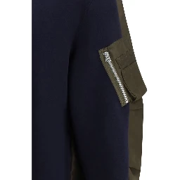 Blue Cotton Sweatshirt