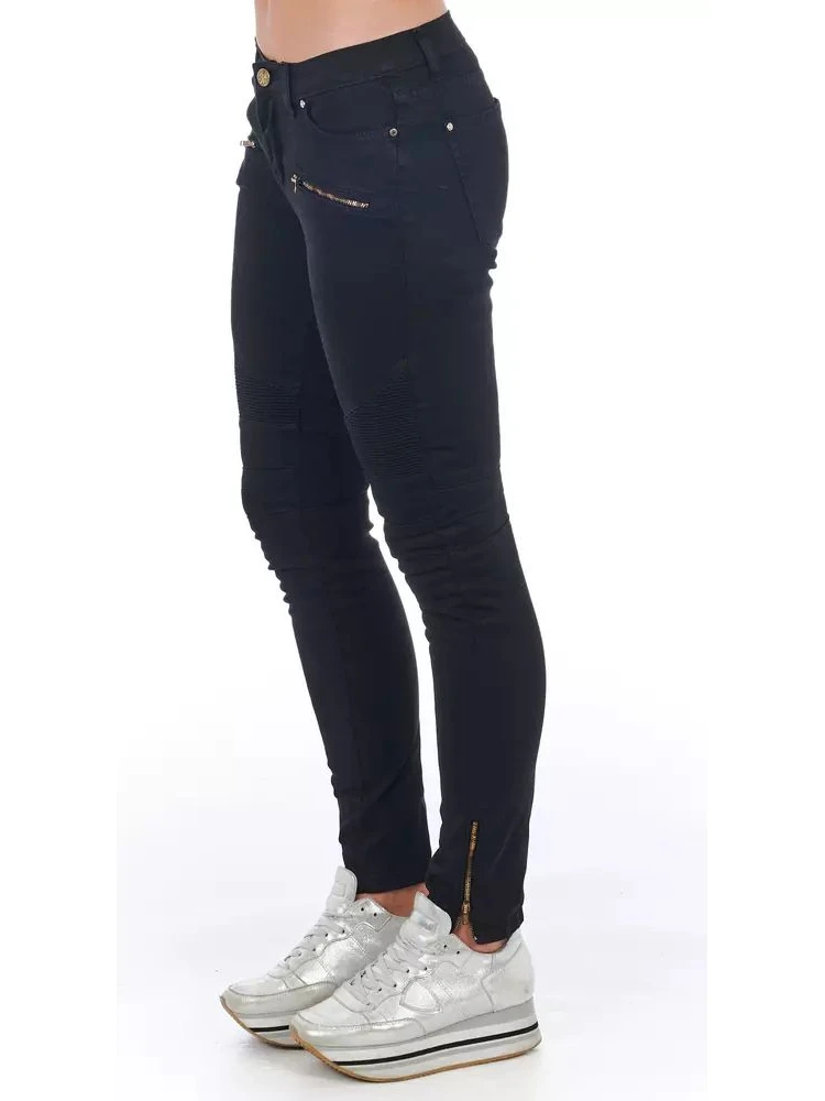 Black Cotton Skinny Jeans alternative