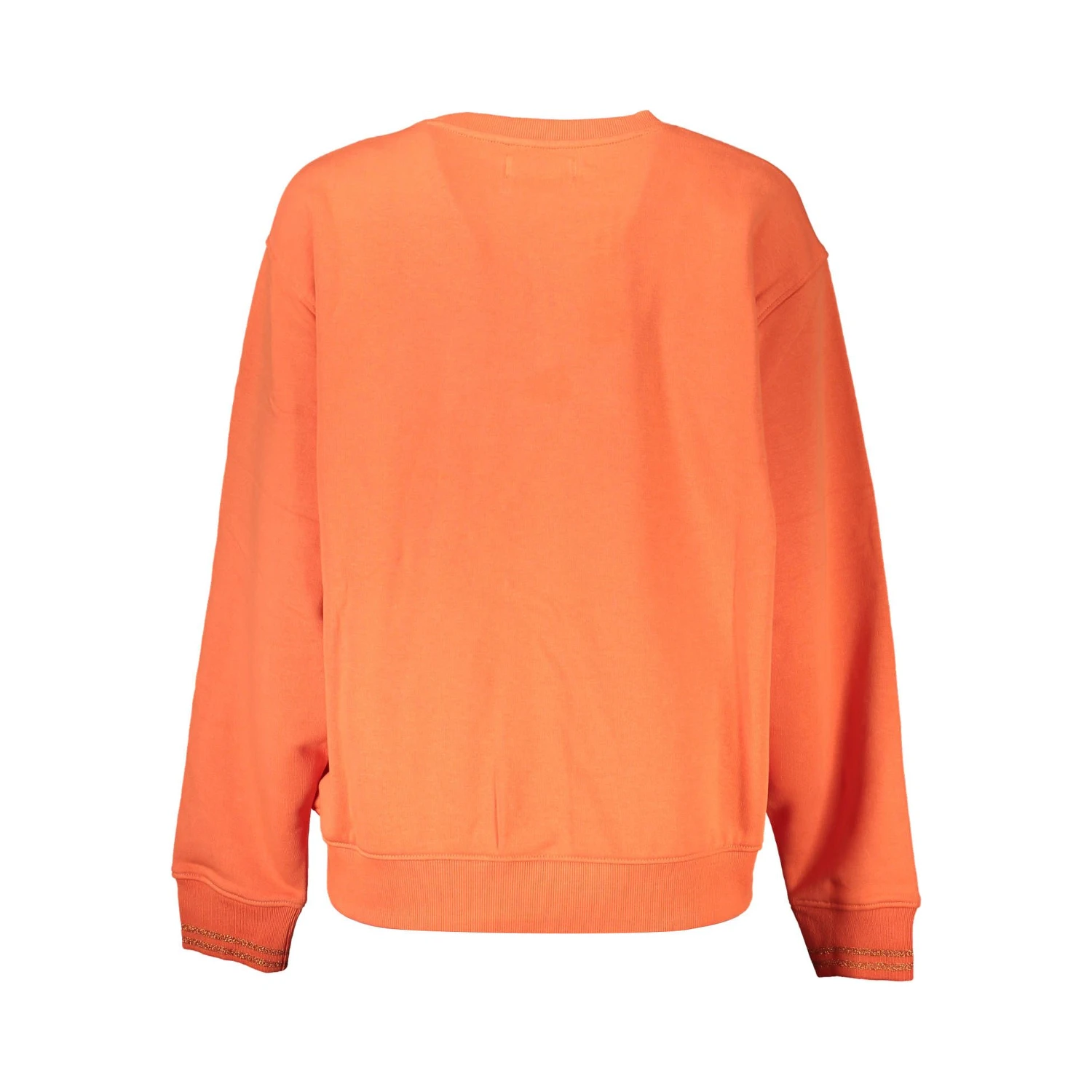 Orange Cotton Sweatshirt