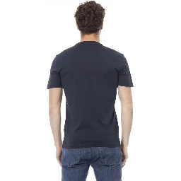 Blue Cotton T-Shirt