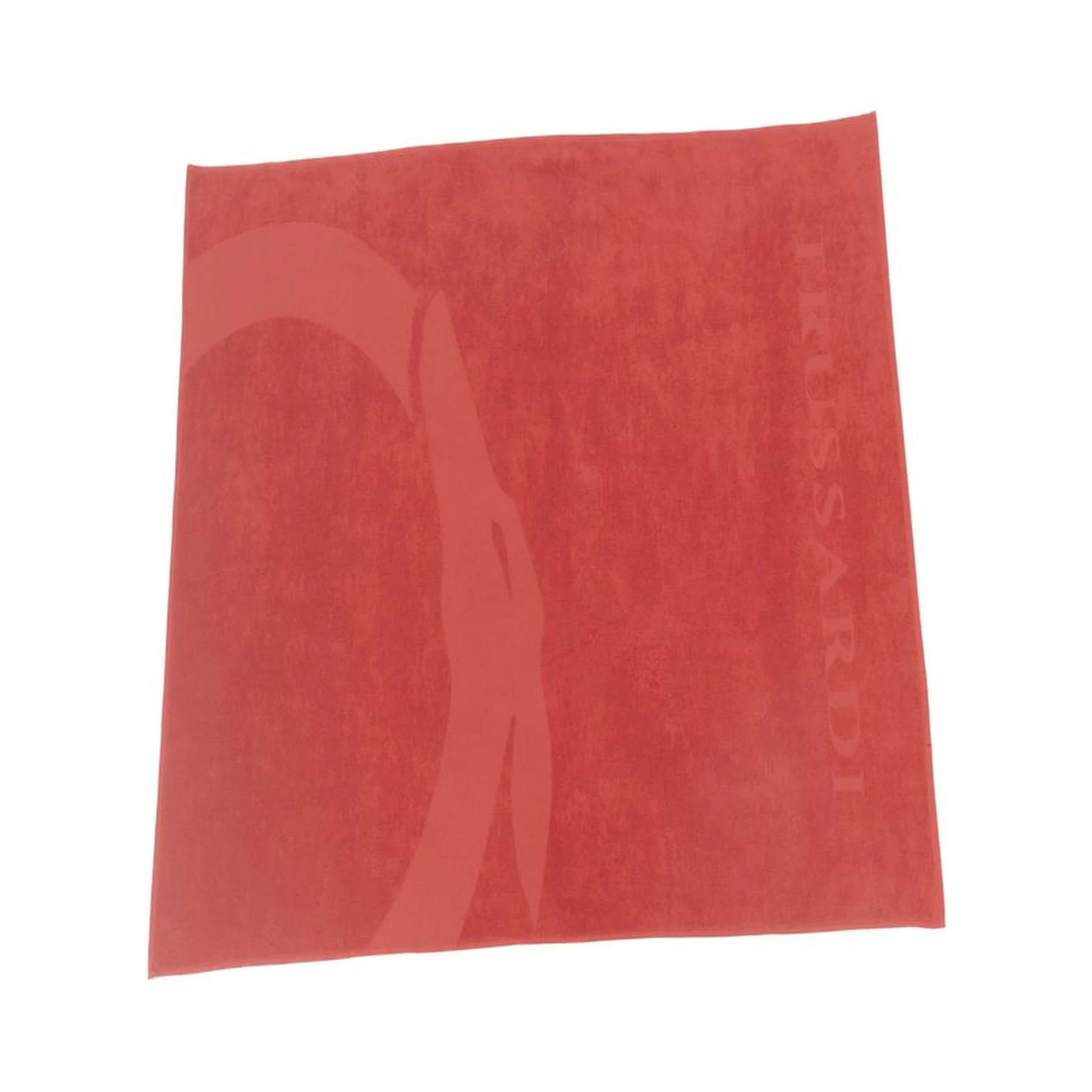 Red Cotton Men Swim Towel