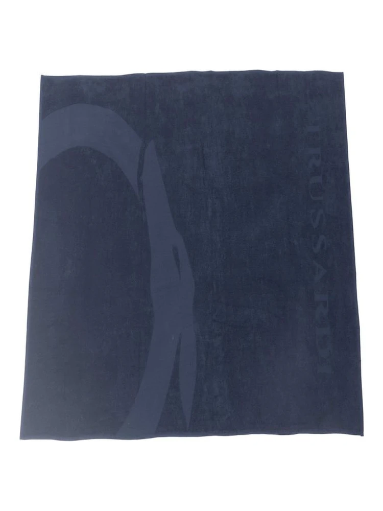 Blue Cotton Men's Beach Towel