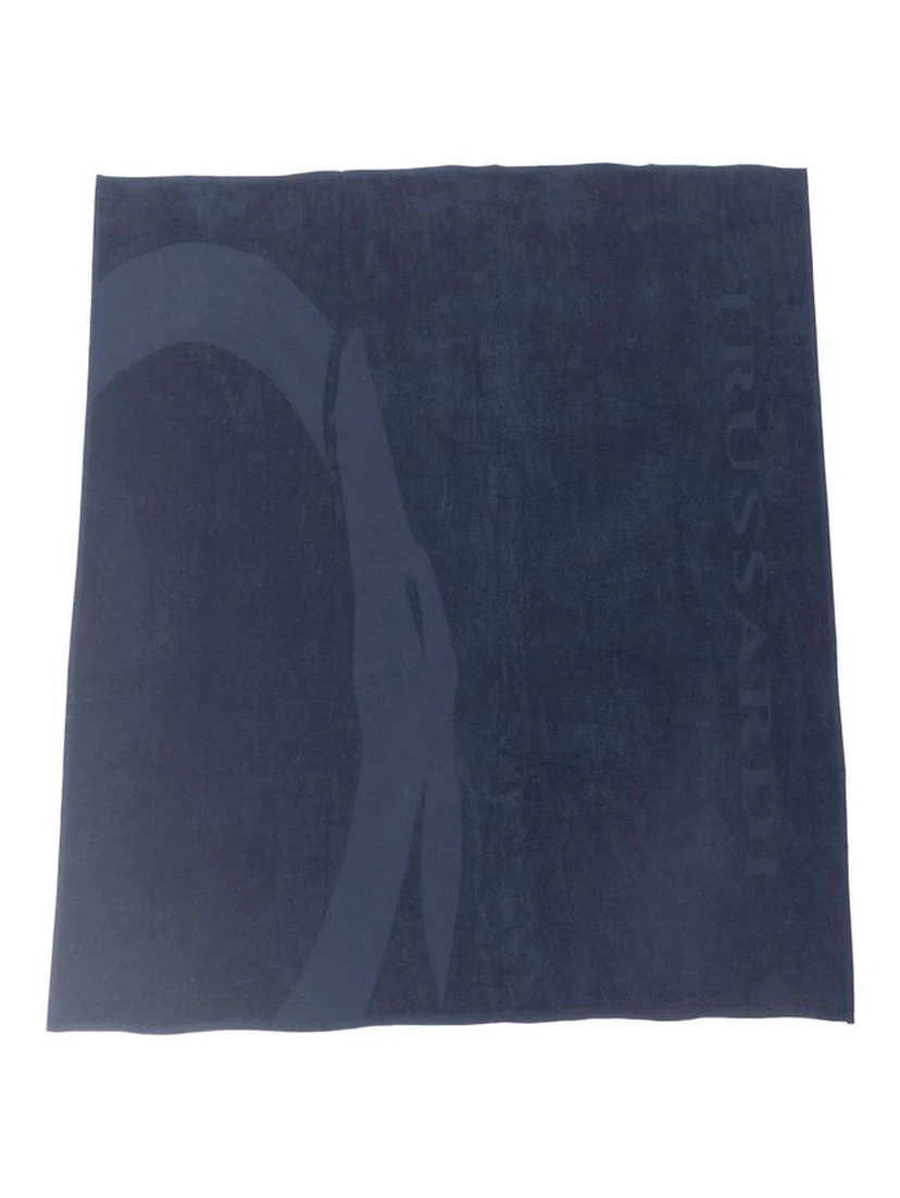 Blue Cotton Men's Beach Towel