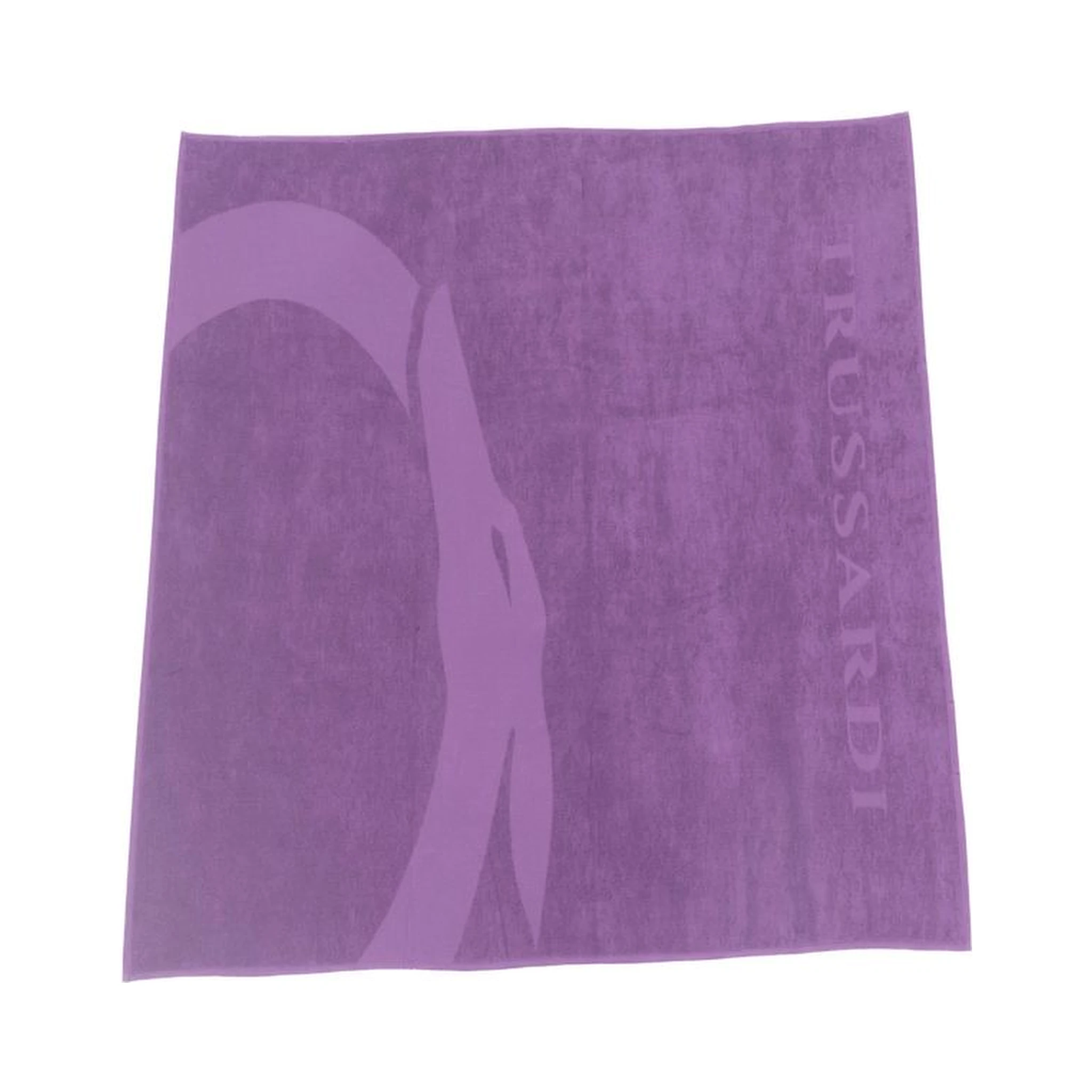 Purple Cotton Men Swim Towel