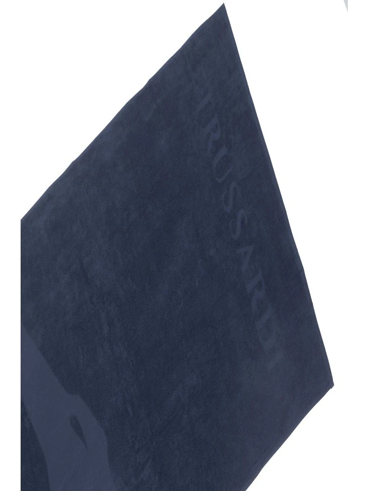 Blue Cotton Men's Beach Towel alternative