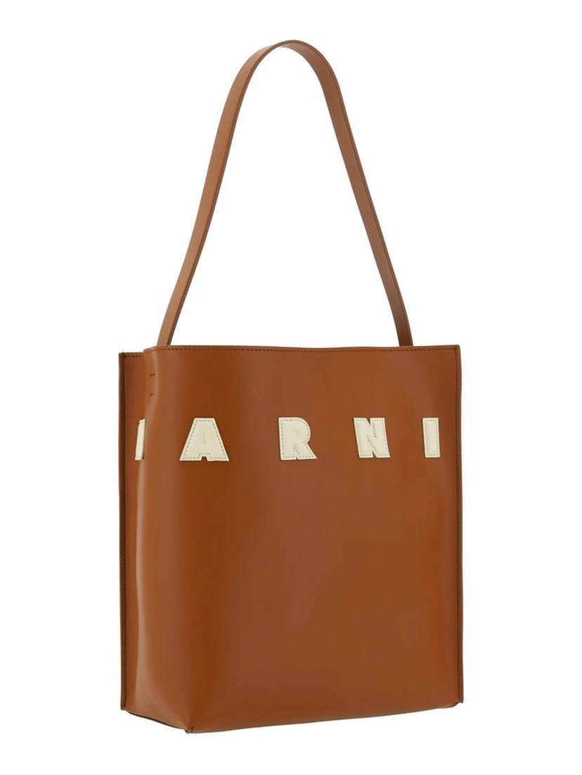 Brown Calf Leather Bos Taurus Shoulder Bag