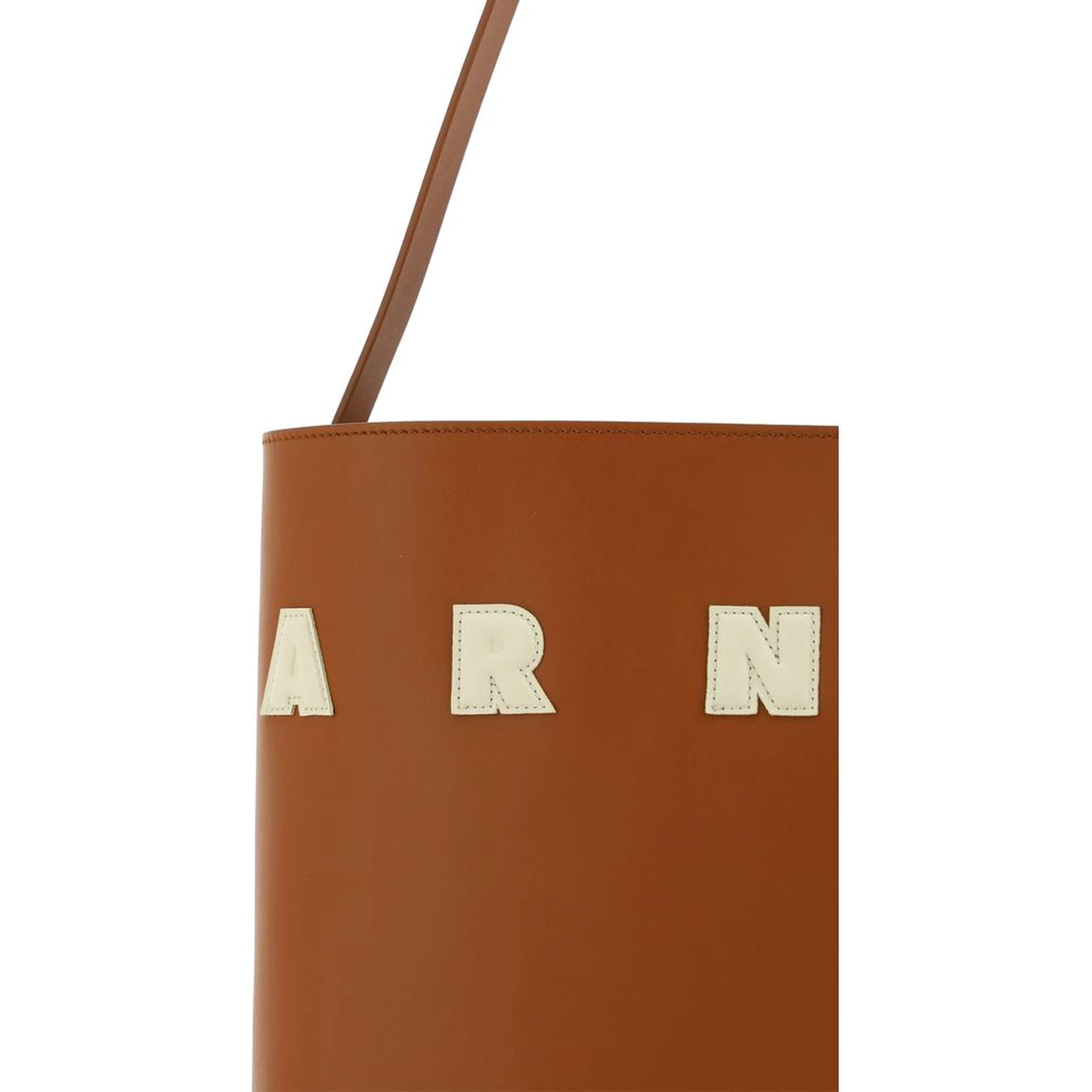 Brown Calf Leather Bos Taurus Shoulder Bag