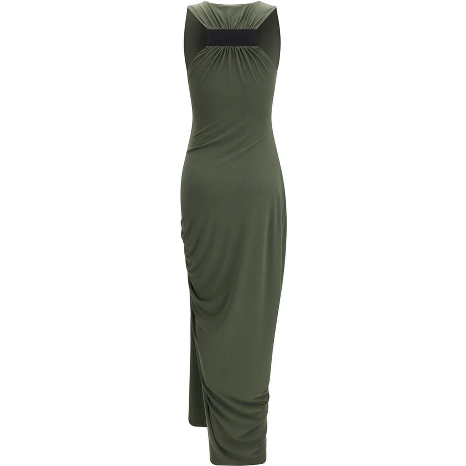 Bicolor Polyester Casual Dress