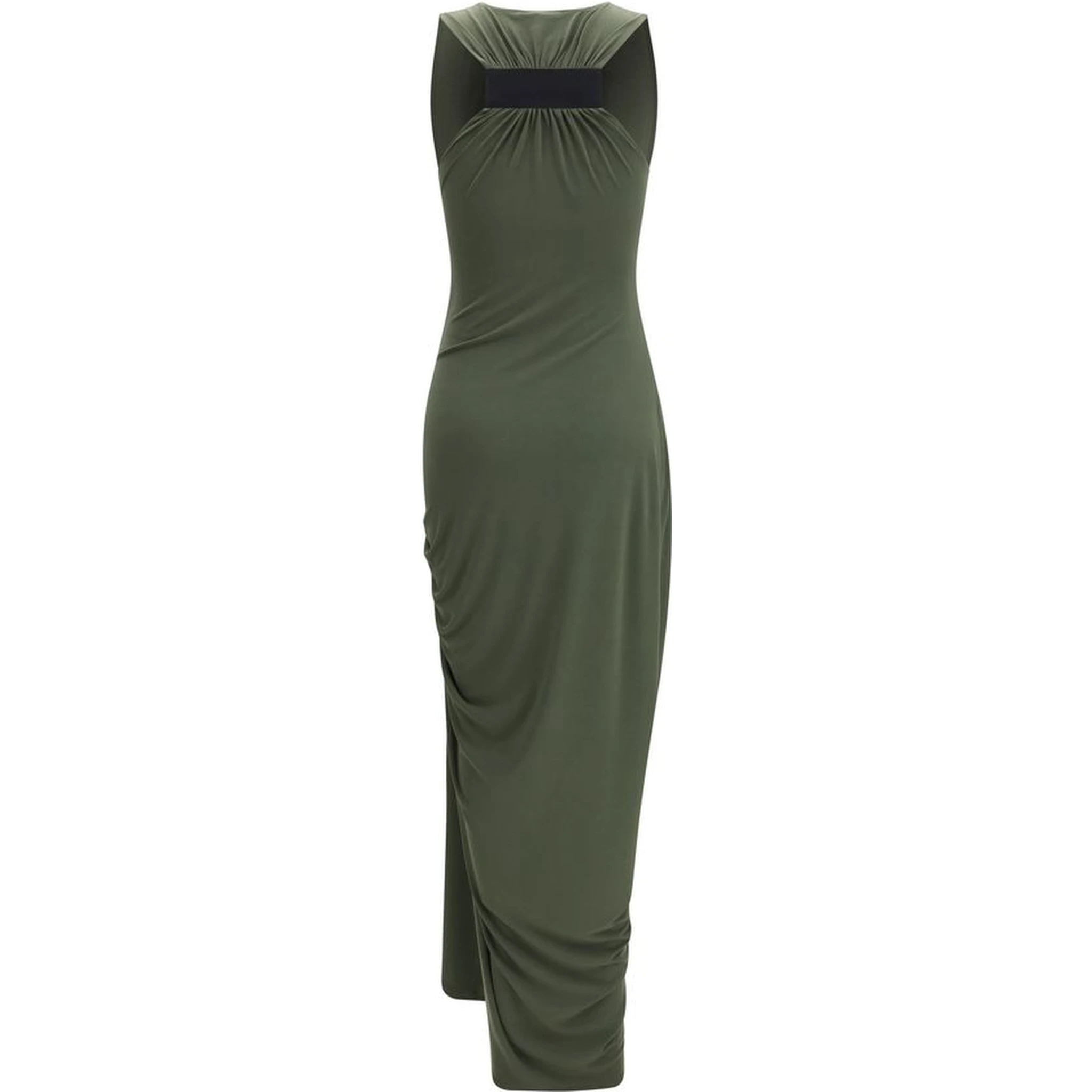 Bicolor Polyester Casual Dress