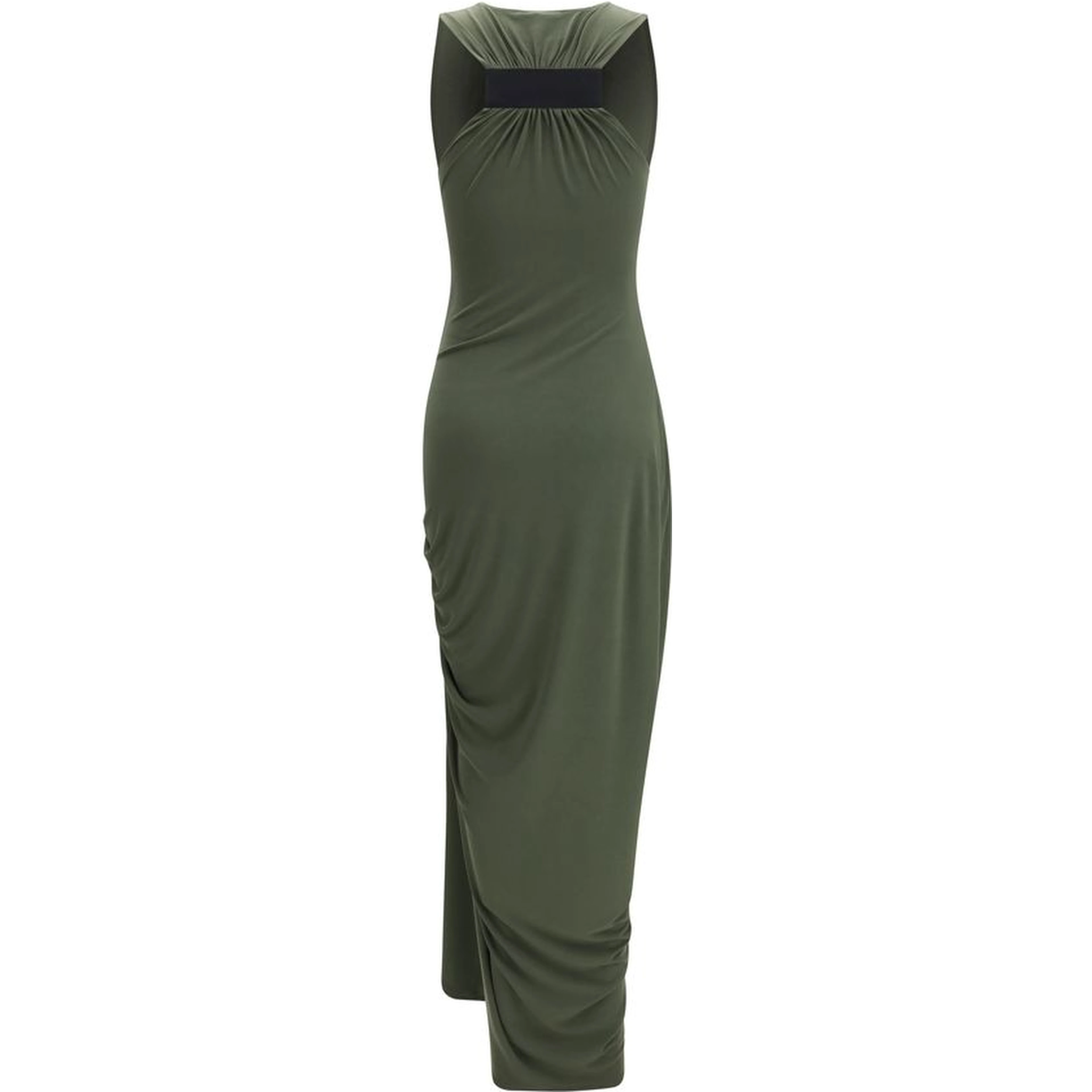Bicolor Polyester Casual Dress