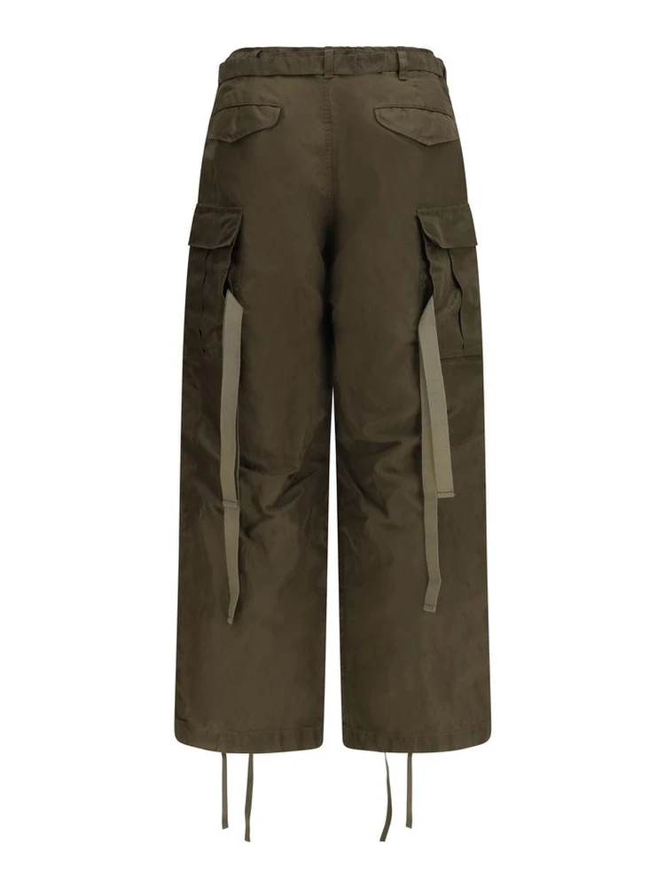 Bicolor Nylon Cargo Pants alternative