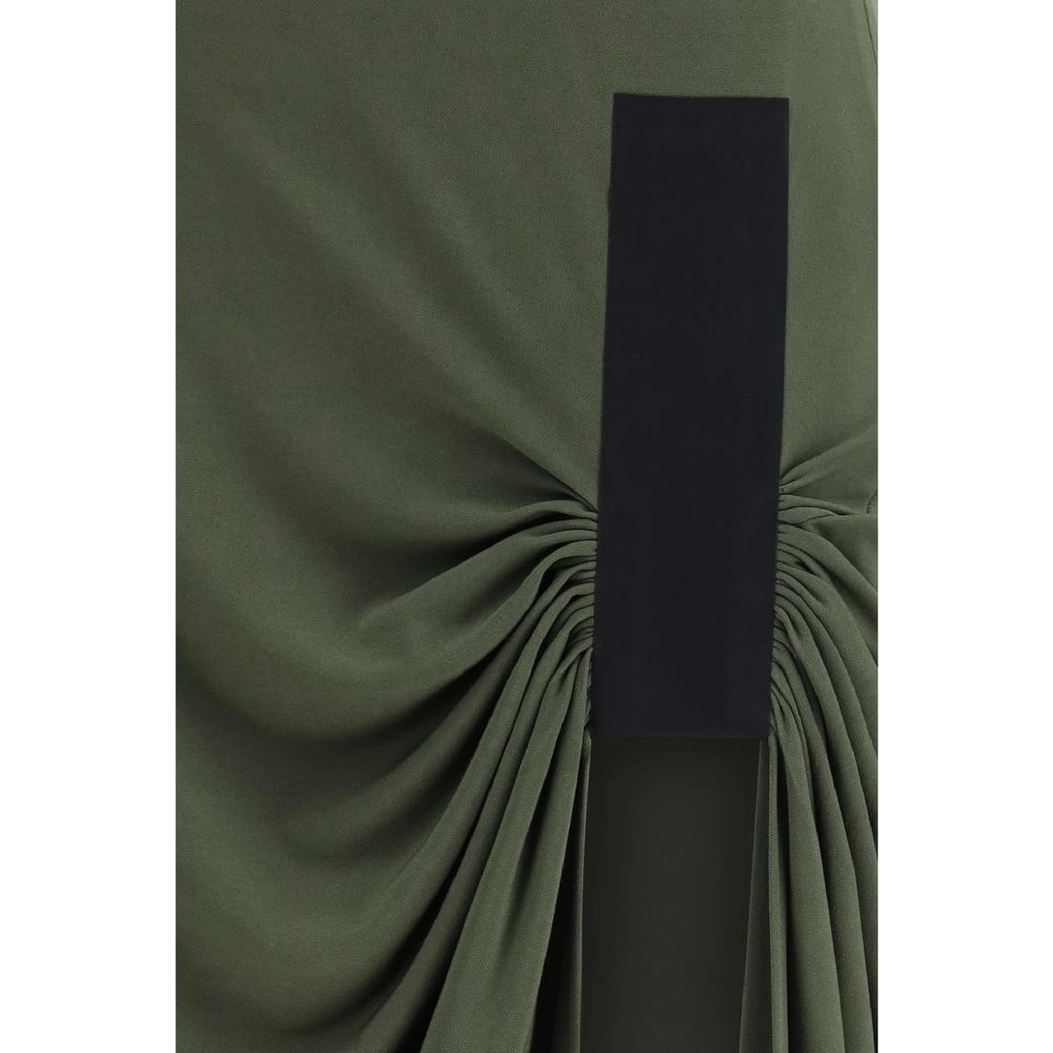 Bicolor Polyester Casual Dress