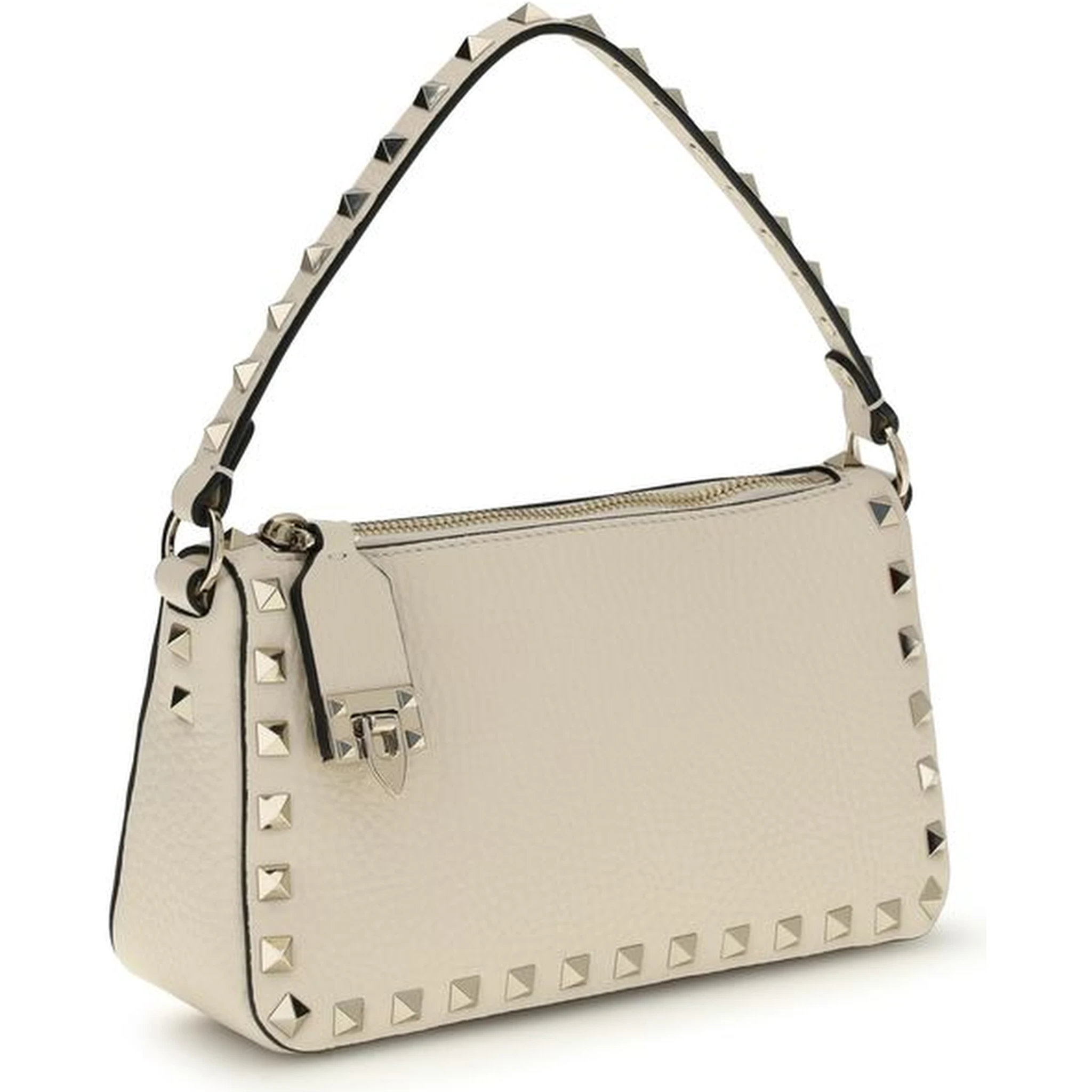 حقيبة كتف بوس توروس من جلد العجل البيج