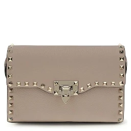 حقيبة كتف بوس توروس متعددة الألوان من جلد العجل