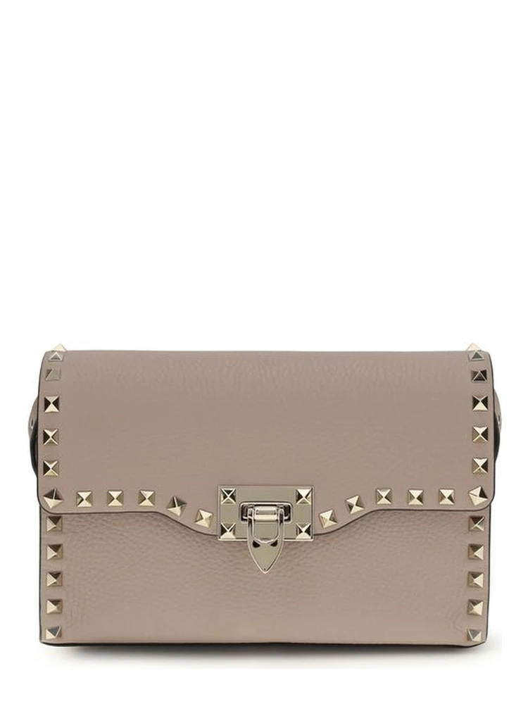 حقيبة كتف بوس توروس متعددة الألوان من جلد العجل