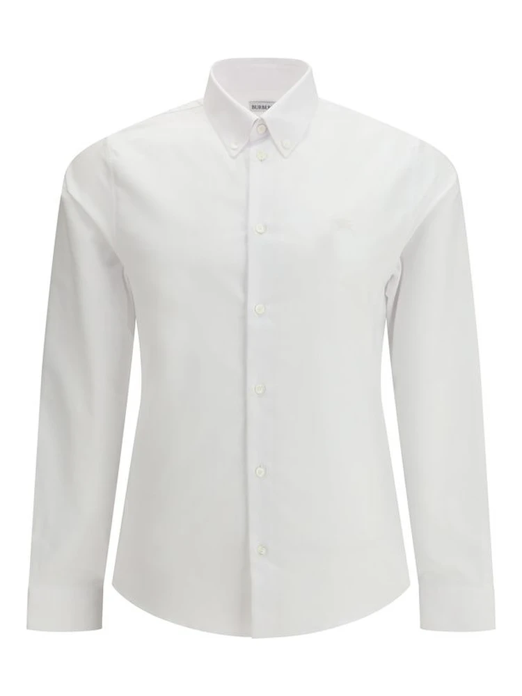White Cotton Dress Shirt