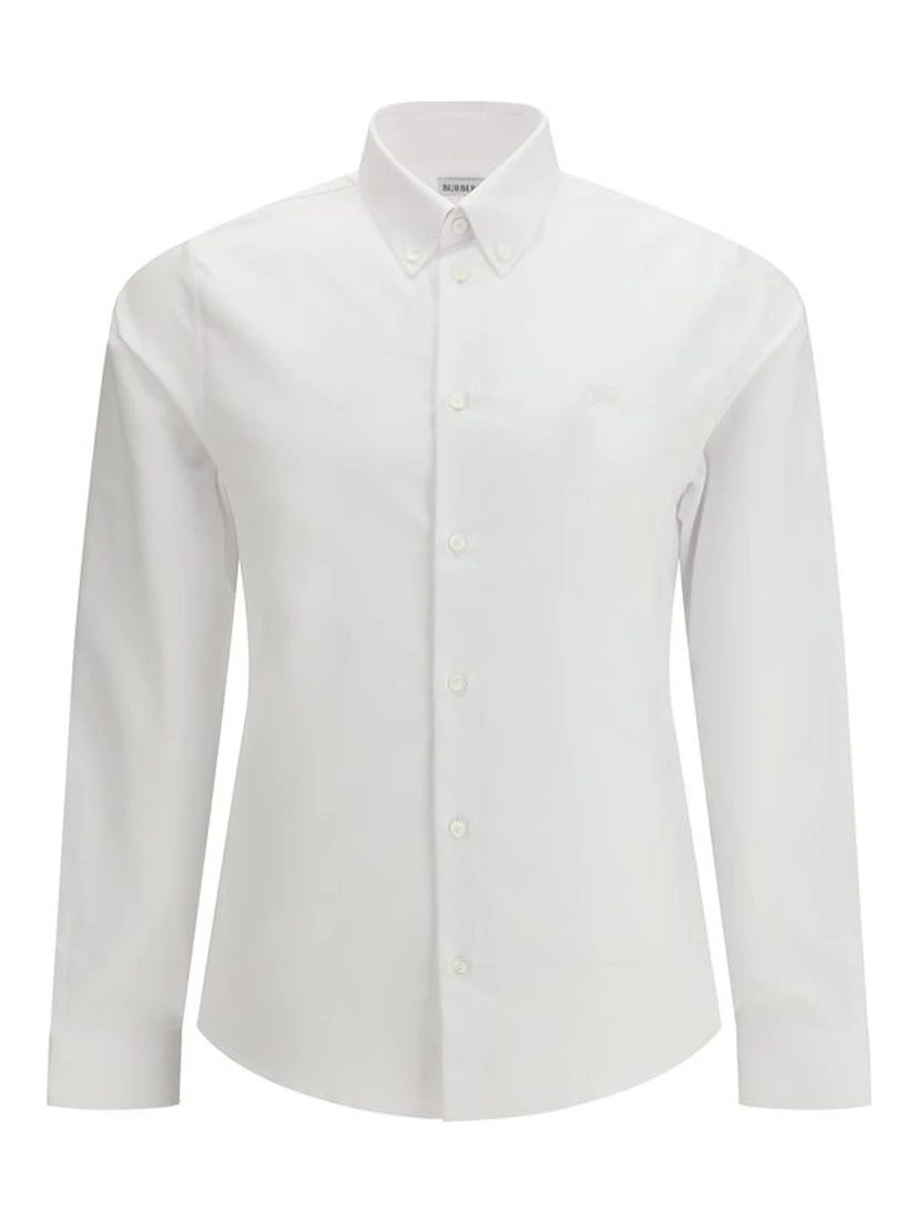 White Cotton Dress Shirt