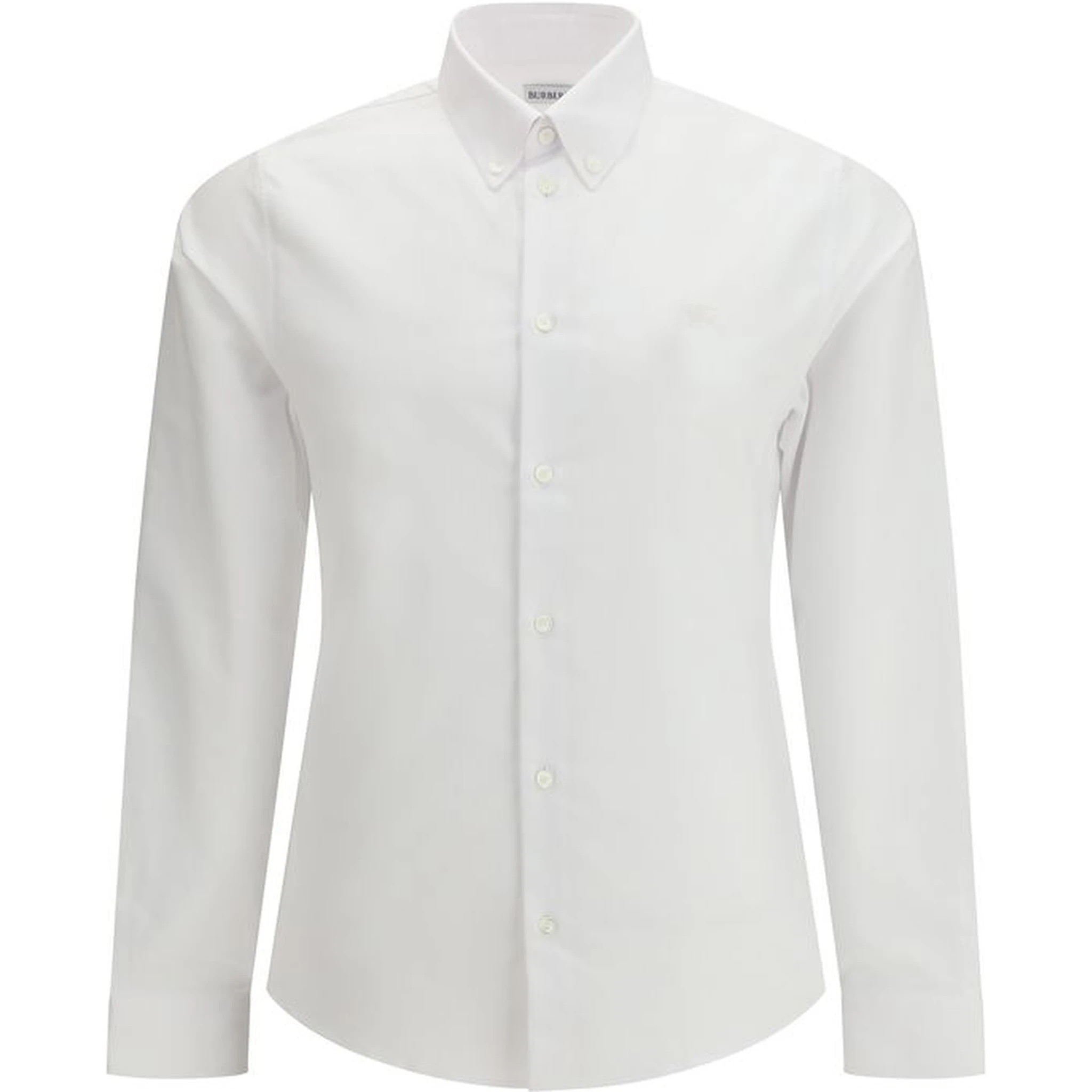 White Cotton Dress Shirt