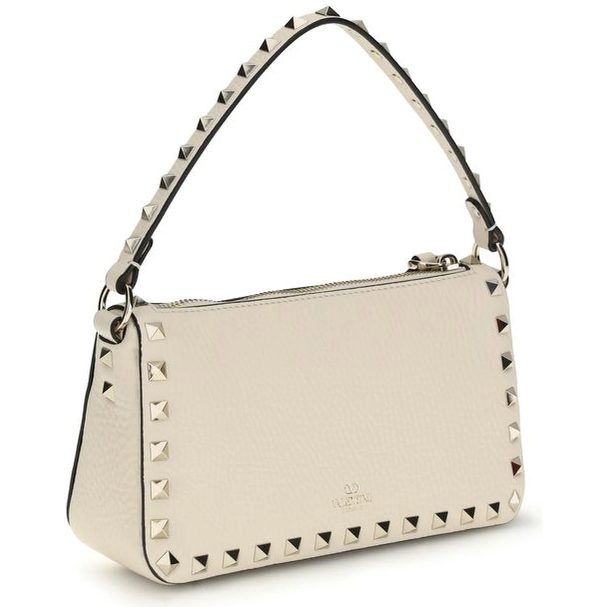 حقيبة كتف بوس توروس من جلد العجل البيج