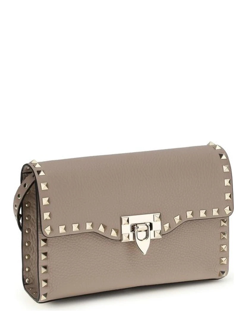 حقيبة كتف بوس توروس متعددة الألوان من جلد العجل