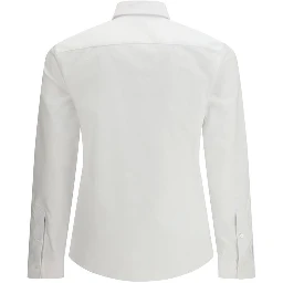 White Cotton Dress Shirt