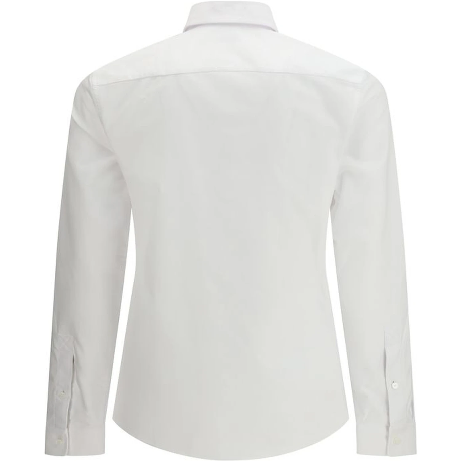 White Cotton Dress Shirt