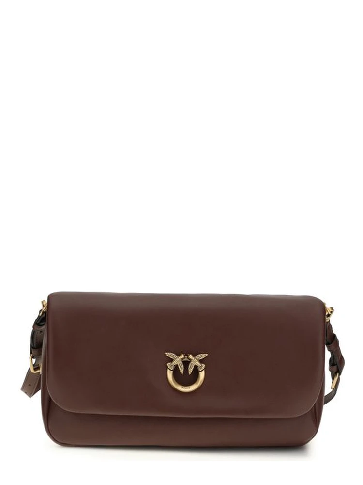Brown Calf Leather Bos Taurus Shoulder Bag
