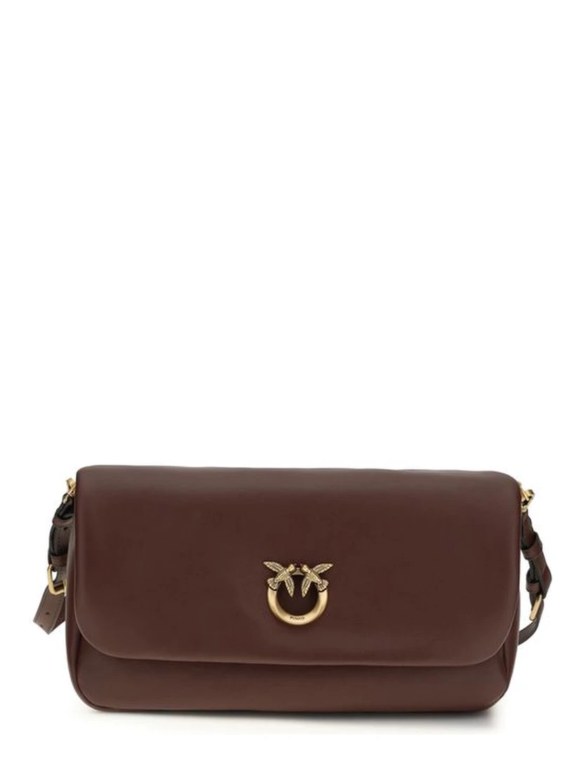Brown Calf Leather Bos Taurus Shoulder Bag