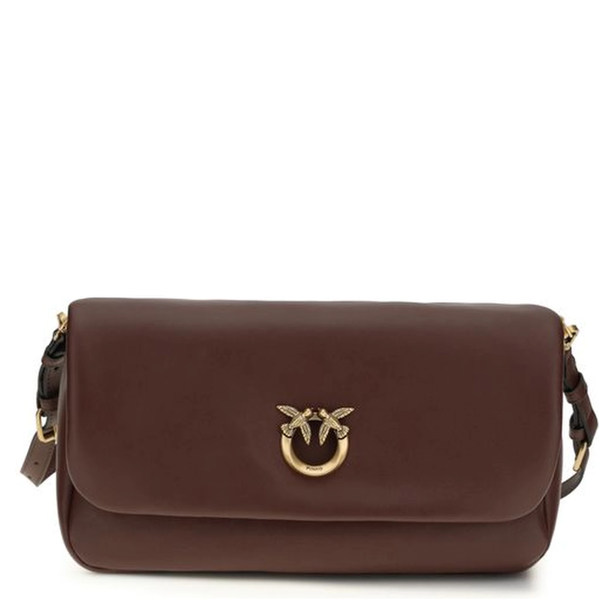 Brown Calf Leather Bos Taurus Shoulder Bag